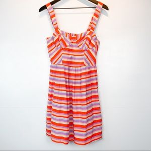 Harlyn Anthropologie striped bustier dress sz S